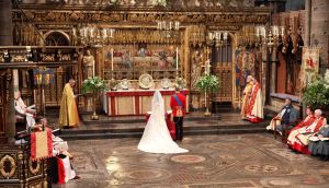 Royal Wedding - The Wedding Ceremony Takes Place Inside Westminster Abbey