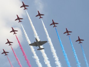 RAF-flyover